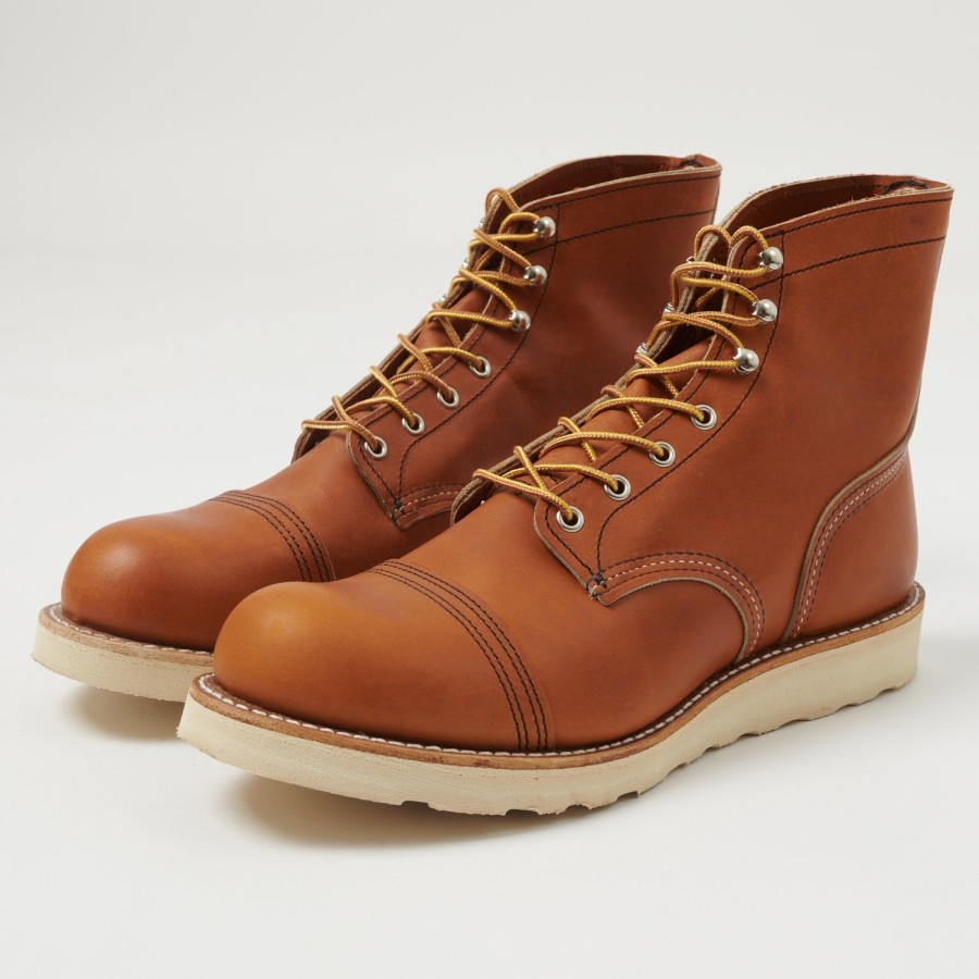 Footwear Red Wing | Red Wing 8089 6" Iron Ranger Boots - Legacy Oro