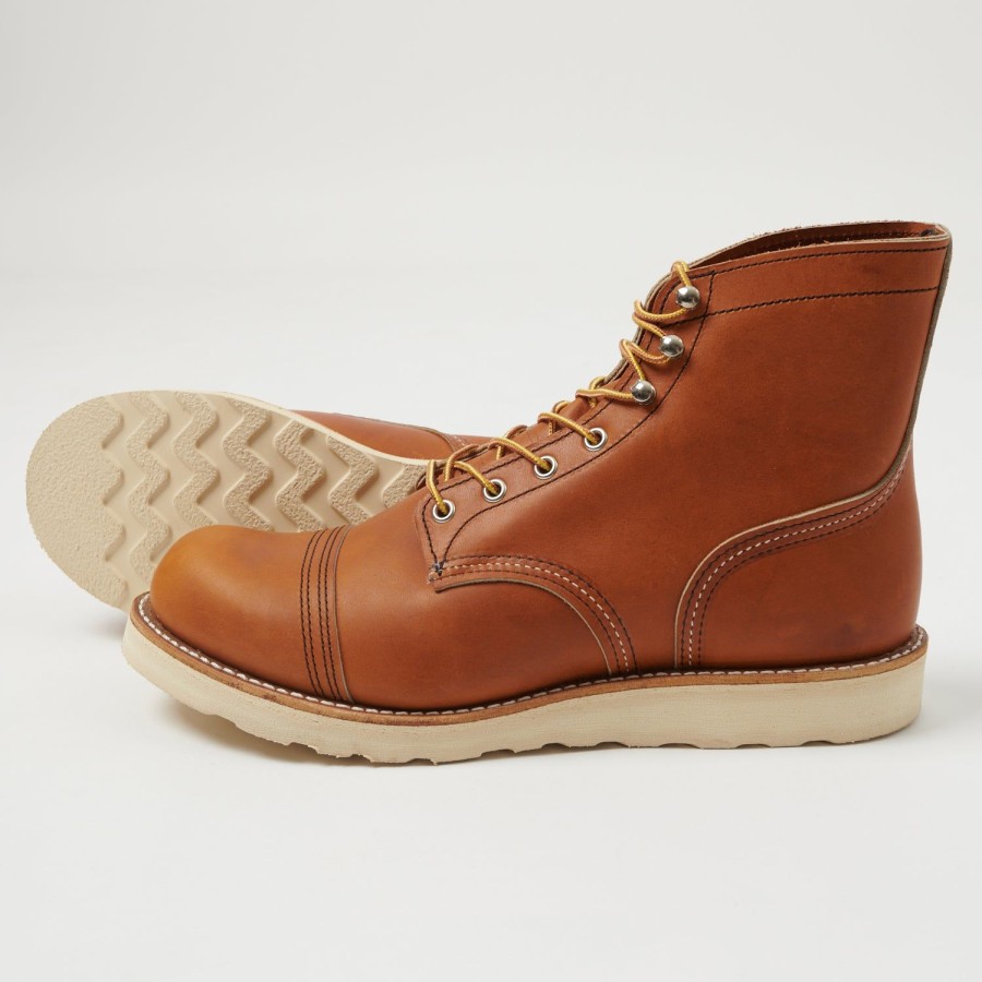 Footwear Red Wing | Red Wing 8089 6" Iron Ranger Boots - Legacy Oro