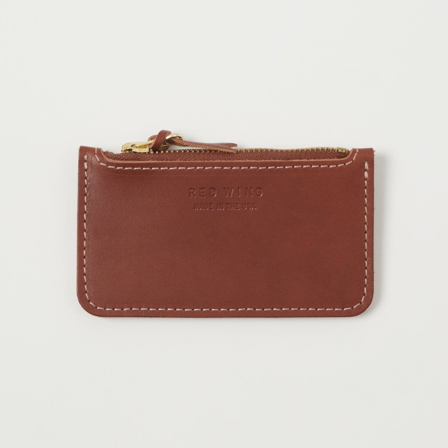 Accessories Red Wing | Red Wing 95014 Zipper Coin Pouch - Oro Russet