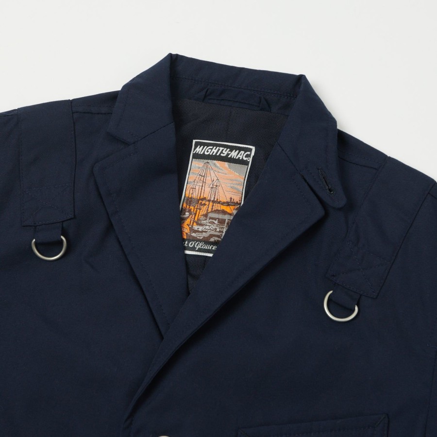 Clothing Mighty Mac | Mighty Mac Aro Jack Jacket Navy