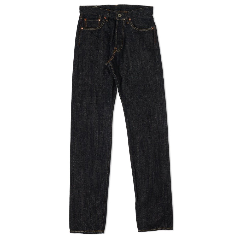 Clothing ONI Denim | Oni 206 Kiraku 'Natural Indigo' 12Oz Regular Straight Jean - One Wash