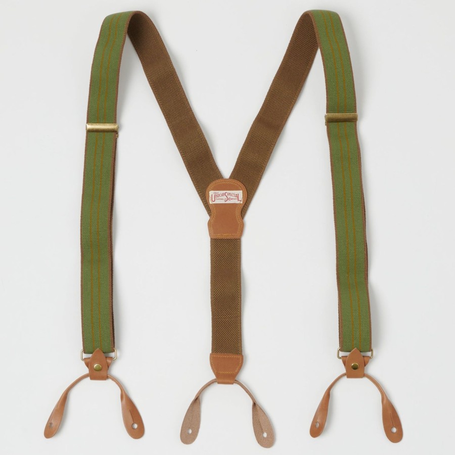 Accessories Freewheelers & Co | Freewheelers 2117010 'Heavy Stronghold' Suspender - Evergreen