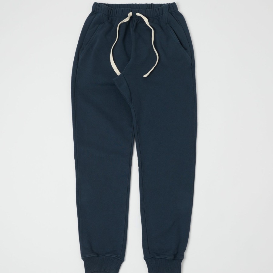 Clothing Merz b. Schwanen | Merz B. Schwanen Sp03 Good Basics Sweatpant - Denim Blue