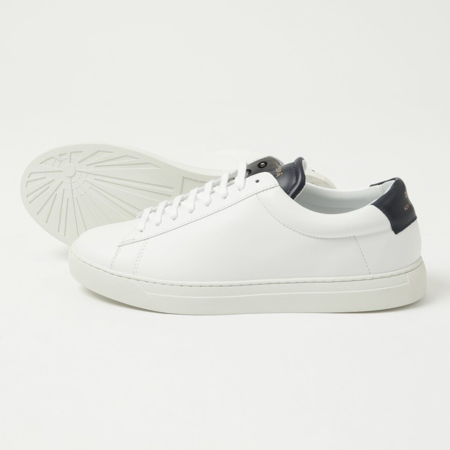 Footwear Zespa | Zespa Zsp4 Sneaker - White/Navy