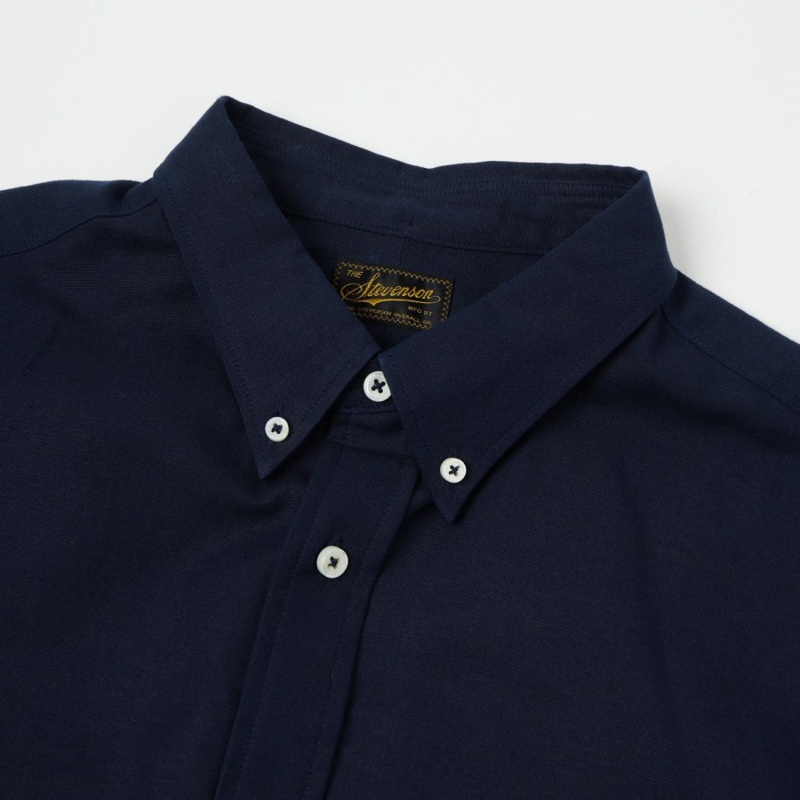 Clothing Stevenson Overall Co. | Stevenson Overall Ol1-In Old Ivy Shirt Indigo