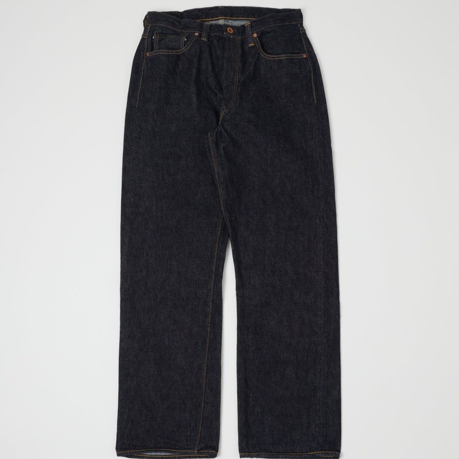 Clothing Full Count | Full Count S0105W 14.4Oz 'Wwii' Loose Straight Jean - One Wash