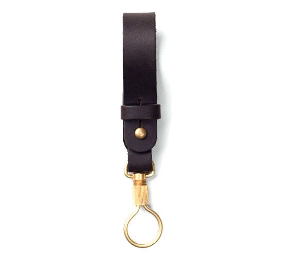 Accessories Tanner Goods | Tanner Goods Key Ring Lanyard Black