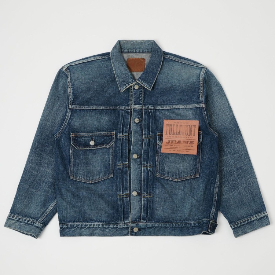 Clothing Full Count | Full Count 2978-2102 'Dartford' 13.7Oz Type Ii Denim Jacket