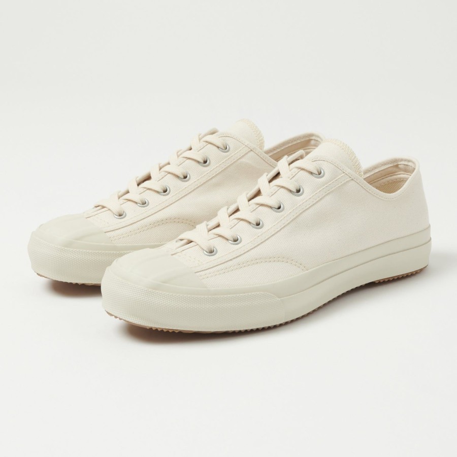 Footwear Moonstar | Moonstar Gym Classic Canvas/Rubber Sneaker - White