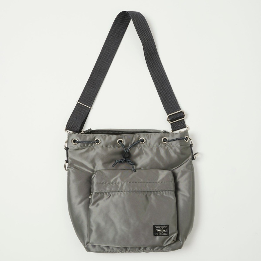 Accessories Porter - Yoshida & Co. | Porter-Yoshida & Co. Large Balloon Sac - Silver Grey