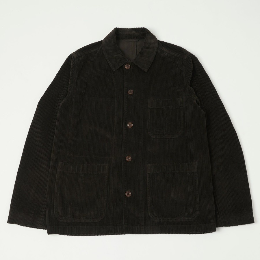 Clothing Hartford | Hartford 'Jamison' Corduroy Jacket - Charcoal