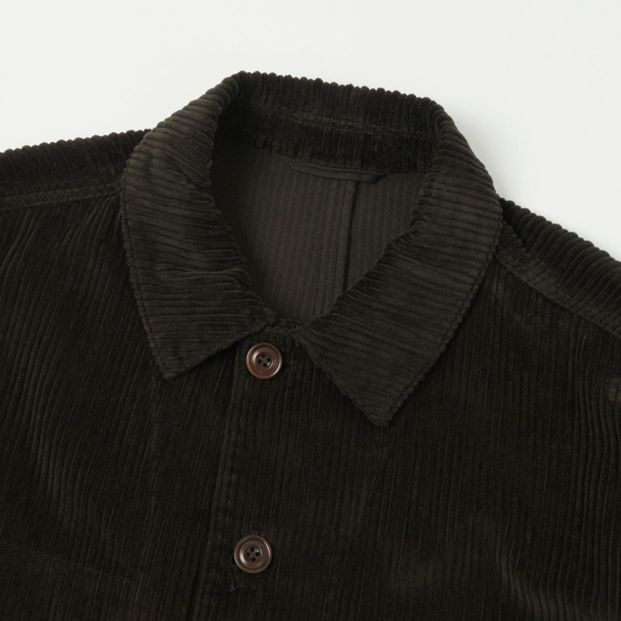 Clothing Hartford | Hartford 'Jamison' Corduroy Jacket - Charcoal