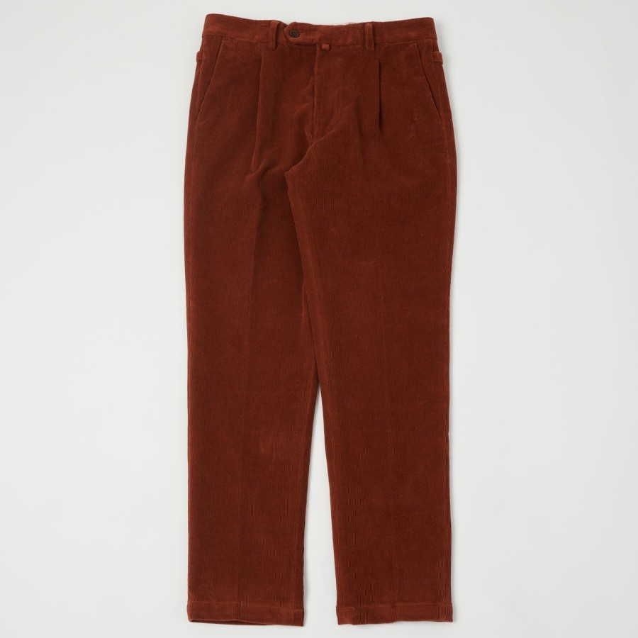 Clothing East Harbour Surplus | East Harbour Surplus Barry Corduroy Trouser - Rust