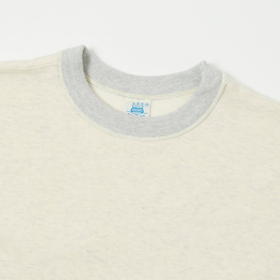 Clothing John Gluckow | John Gluckow Lot. Jg-Cs14 Classic Crew Sweatshirt - Ash/Heather Grey