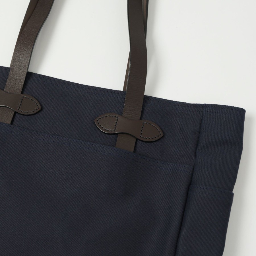 Accessories Filson | Filson Rugged Twill Tote Bag - Navy