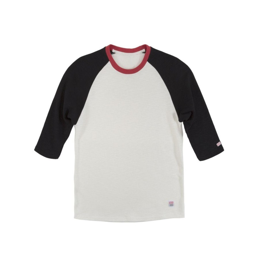 Clothing Topo Designs | Topo Designs Baseball Tee - Natural/Black