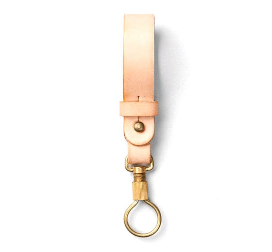 Accessories Tanner Goods | Tanner Goods Key Ring Lanyard Natural