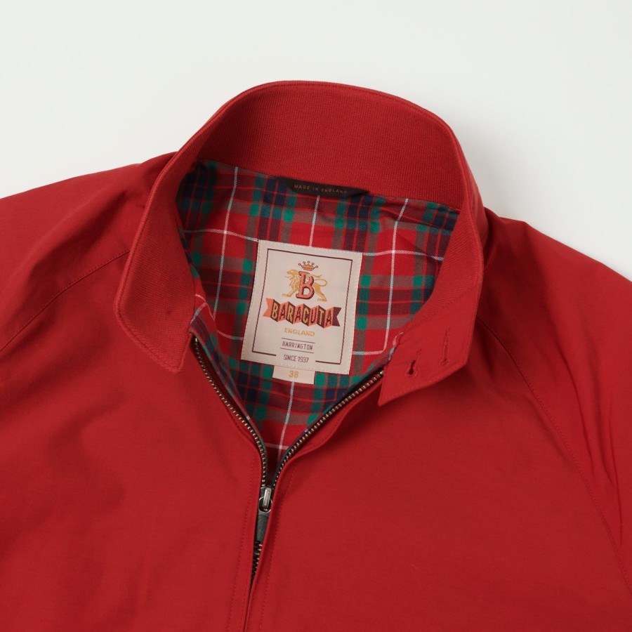 Clothing Baracuta | Baracuta G9 'Baracuta Cloth' Harrington Jacket - Chilli Pepper