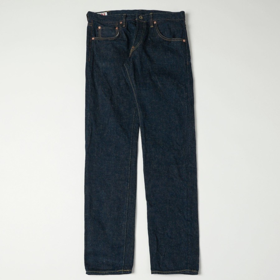 Clothing ONI Denim | Oni 622Zr-Kabeg Secret Denim Kabuki Emi Relaxed Tapered Jean - One Wash