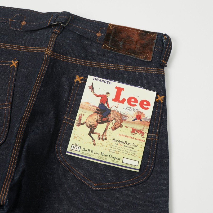 Clothing Lee Archives | Lee Archives 1937 Cowboy 101B Wide Straight Jean - Raw