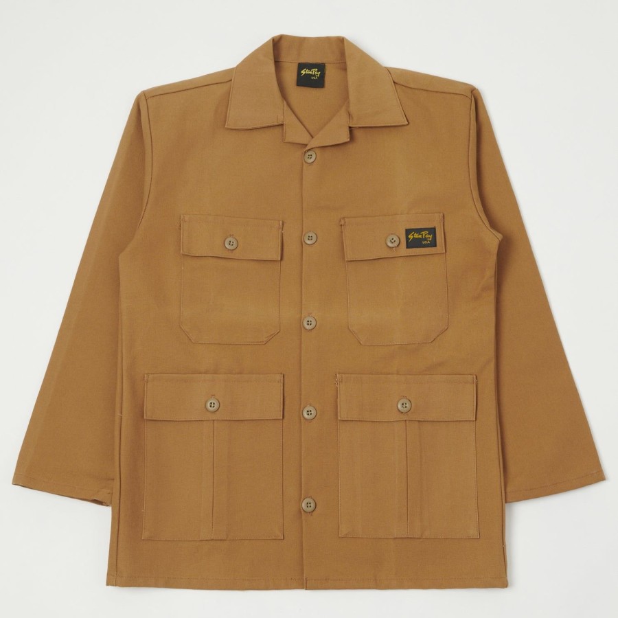 Clothing Stan Ray | Stan Ray 4 Pocket Fatigue Work Shirt - Duck