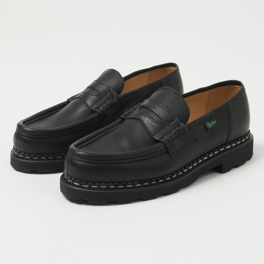 Footwear Paraboot | Paraboot Reims Loafer - Black Lis Noir