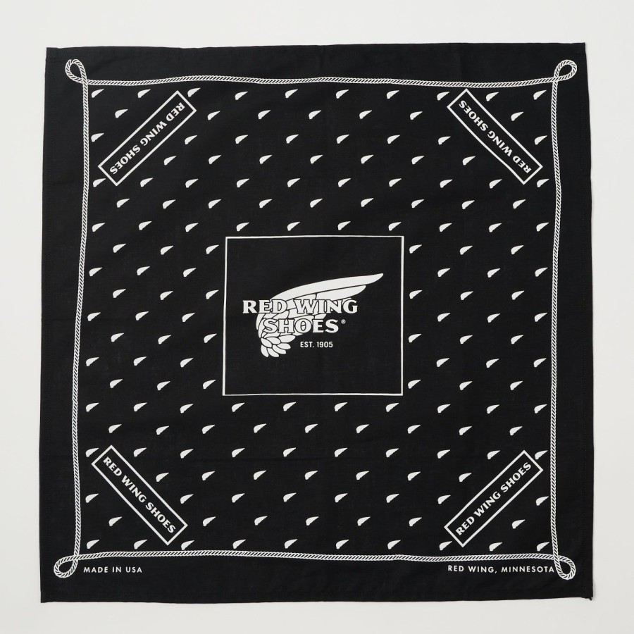 Accessories Red Wing | Red Wing 91038 Bandana - Black