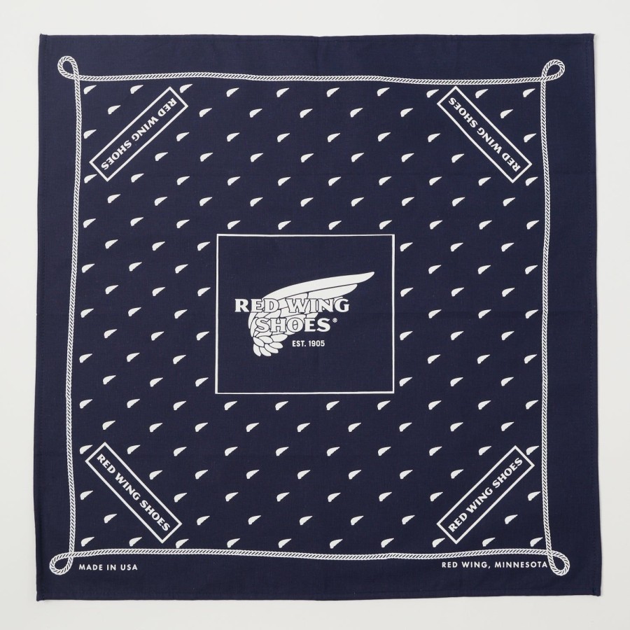 Accessories Red Wing | Red Wing 91037 Bandana - Navy