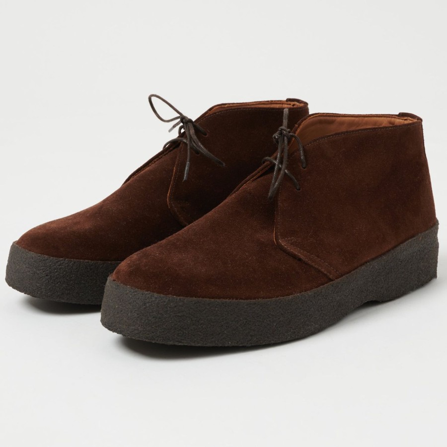 Footwear Sanders | Sanders Japan Collection Brit Chukka - Polo Snuff Suede