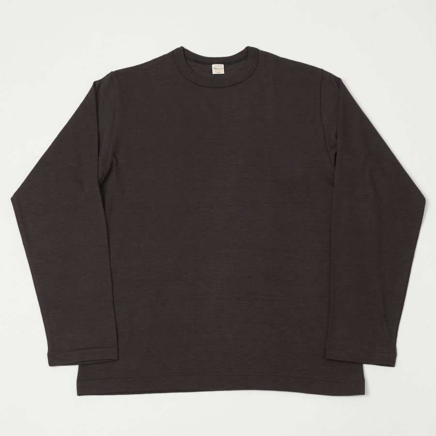 Clothing Warehouse & Co | Warehouse 5906 L/S Crew Neck Tee - Sumikuro