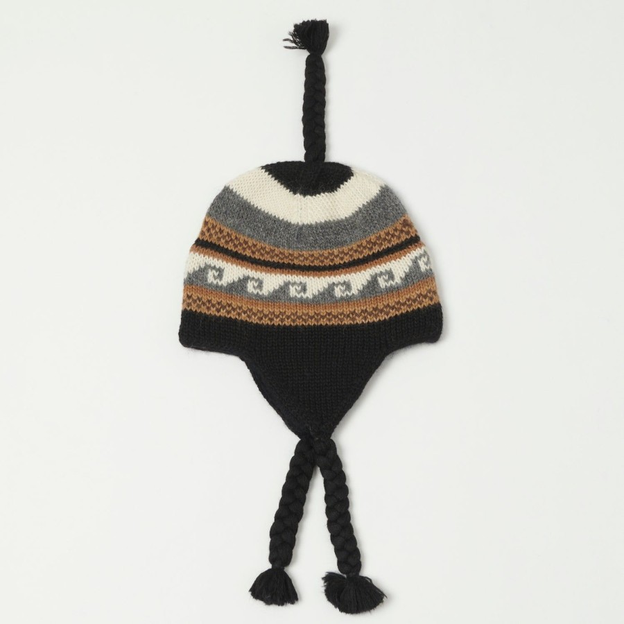 Accessories Chamula | Chamula Alpaca Chulio Hat - Black