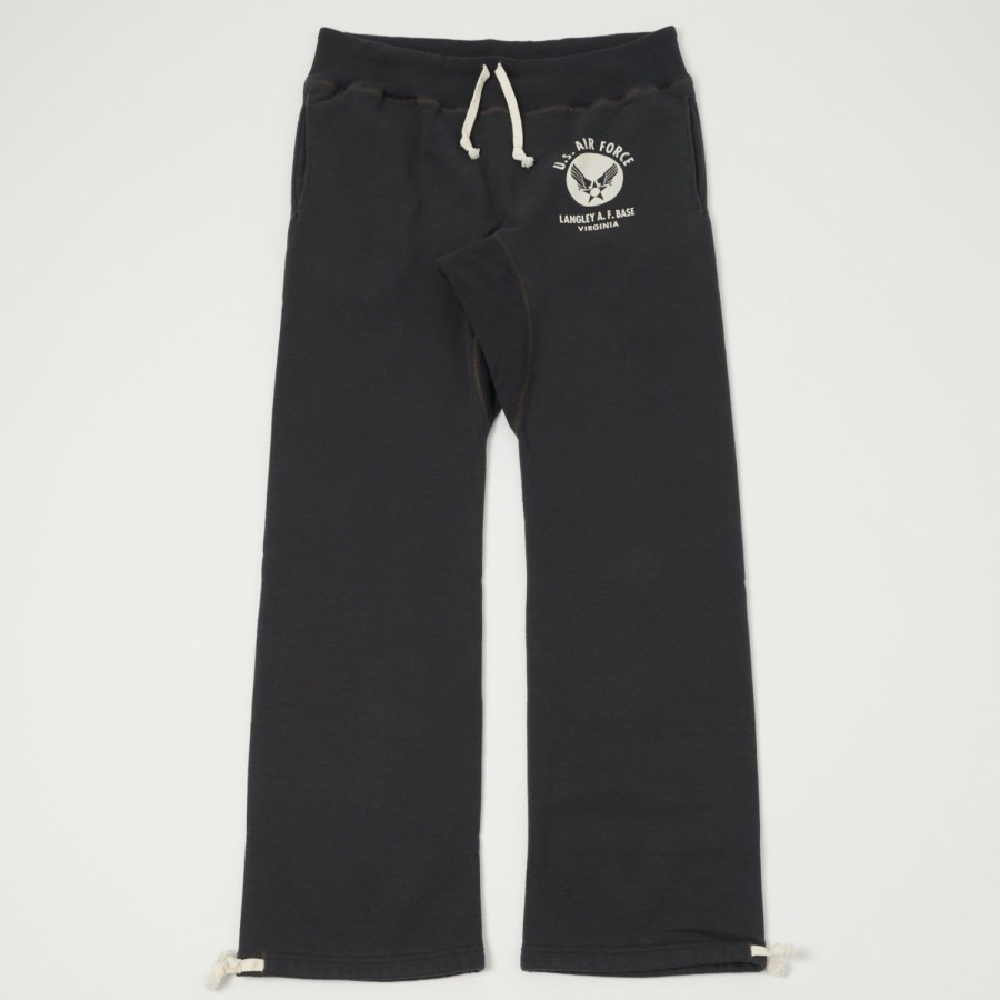 Clothing Buzz Rickson's | Buzz Rickson'S U.S. Air Force Academy Sweatpants - Black