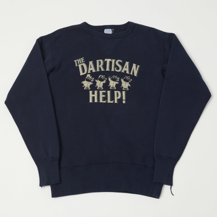 Clothing Studio D'artisan | Studio D'Artisan 'I Need Somebody' Sweatshirt - Navy