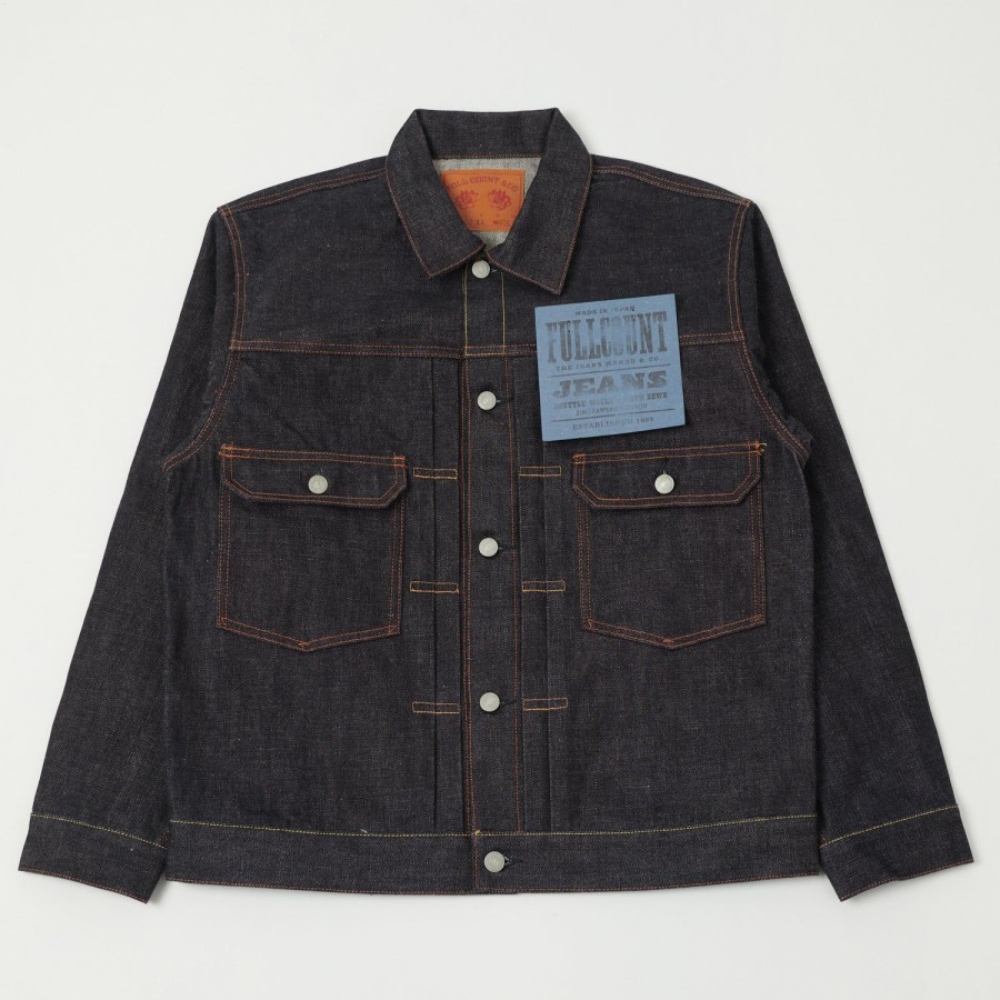 Clothing Full Count | Full Count 2102Xx 15.5Oz Type Ii Denim Jacket