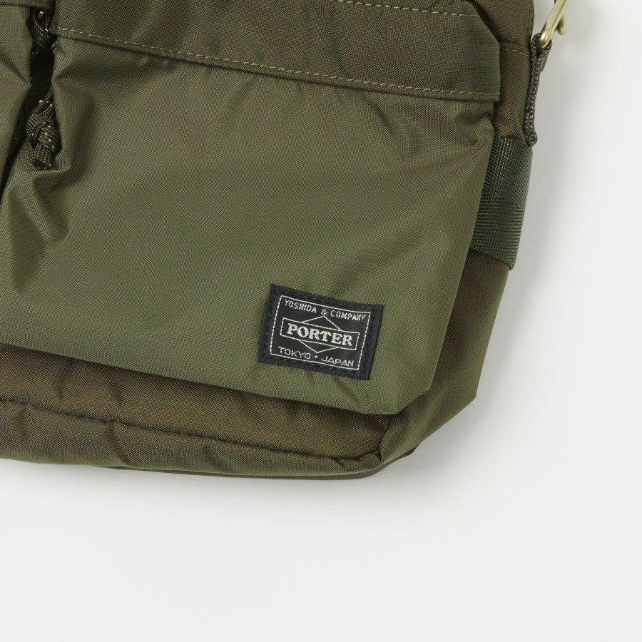 Accessories Porter - Yoshida & Co. | Porter-Yoshida & Co. Force Shoulder Bag (Small) - Olive Drab