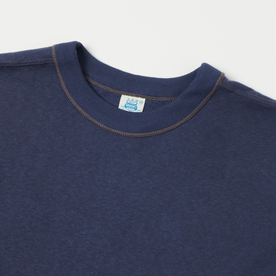 Clothing John Gluckow | John Gluckow Lot. Jg-Cs14 Classic Crew Sweatshirt - Navy