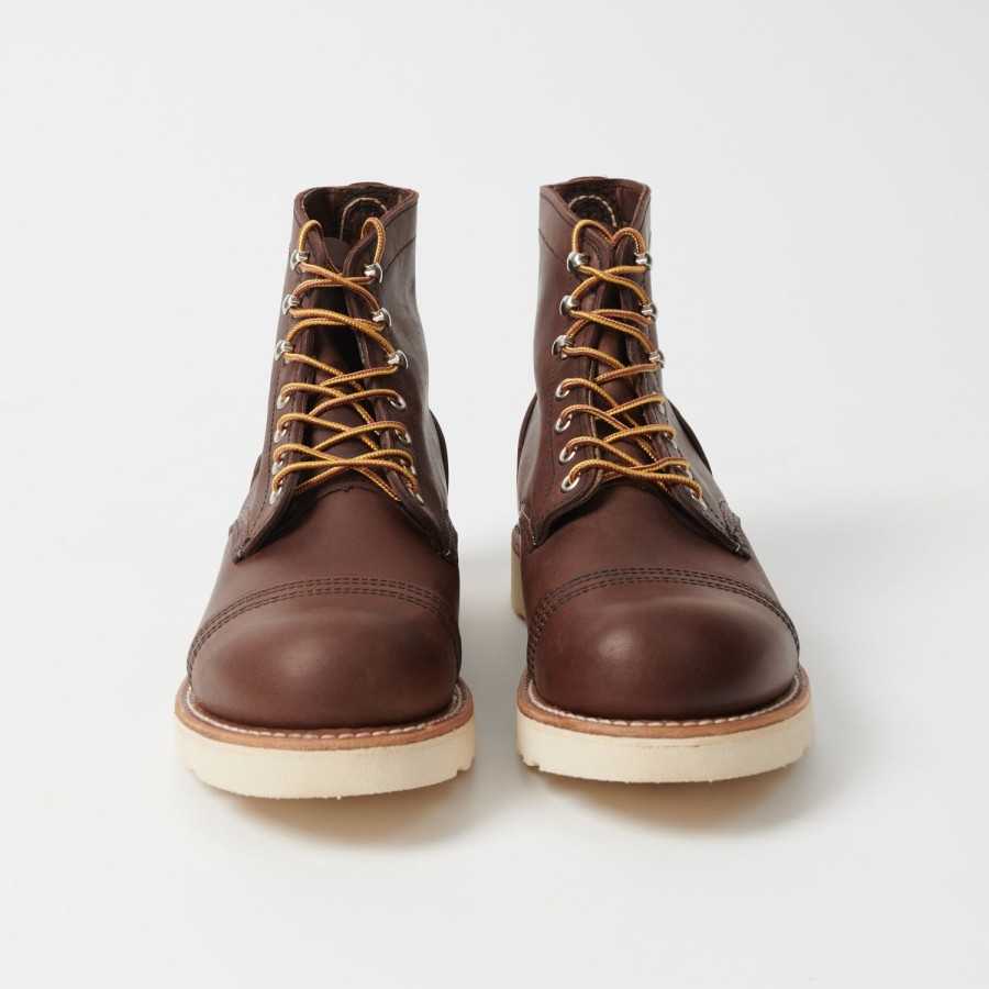 Footwear Red Wing | Red Wing 8088 6" Iron Ranger Boots - Amber Harness