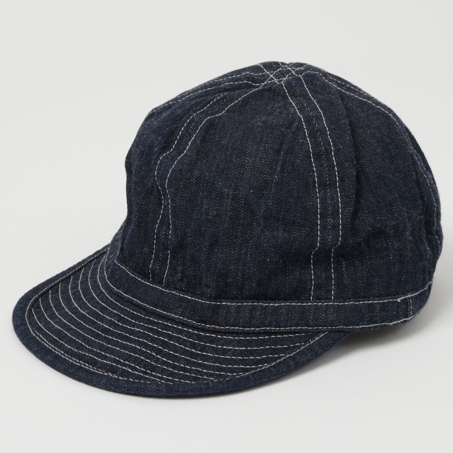 Accessories Buzz Rickson's | Buzz Rickson'S Us Army Denim Work Cap - Rinsed