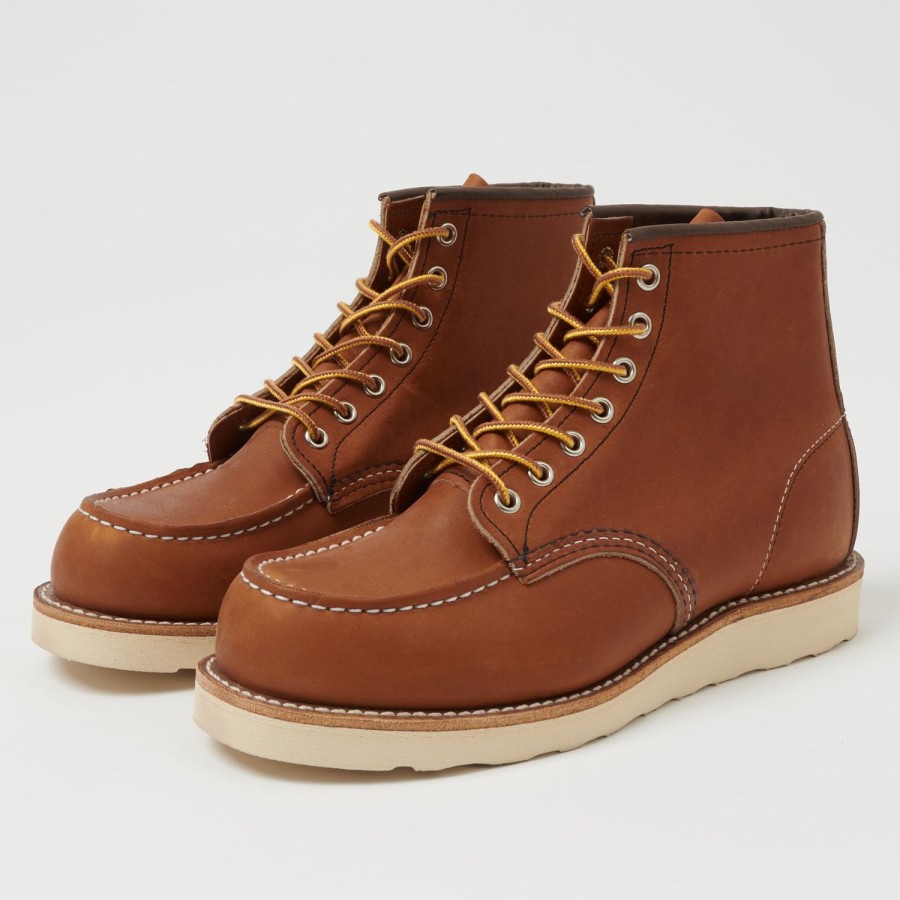 Footwear Red Wing | Red Wing 0875 Moc Toe Boots - Oro Original