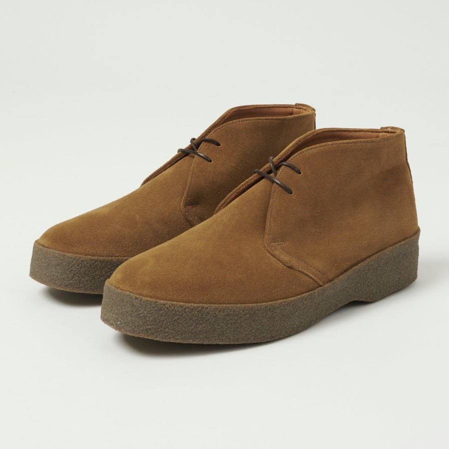 Footwear Sanders | Sanders Japan Collection Brit Chukka - Indiana Suede