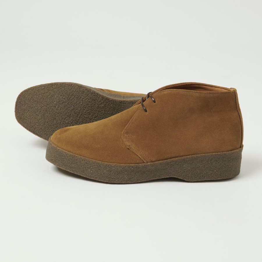 Footwear Sanders | Sanders Japan Collection Brit Chukka - Indiana Suede