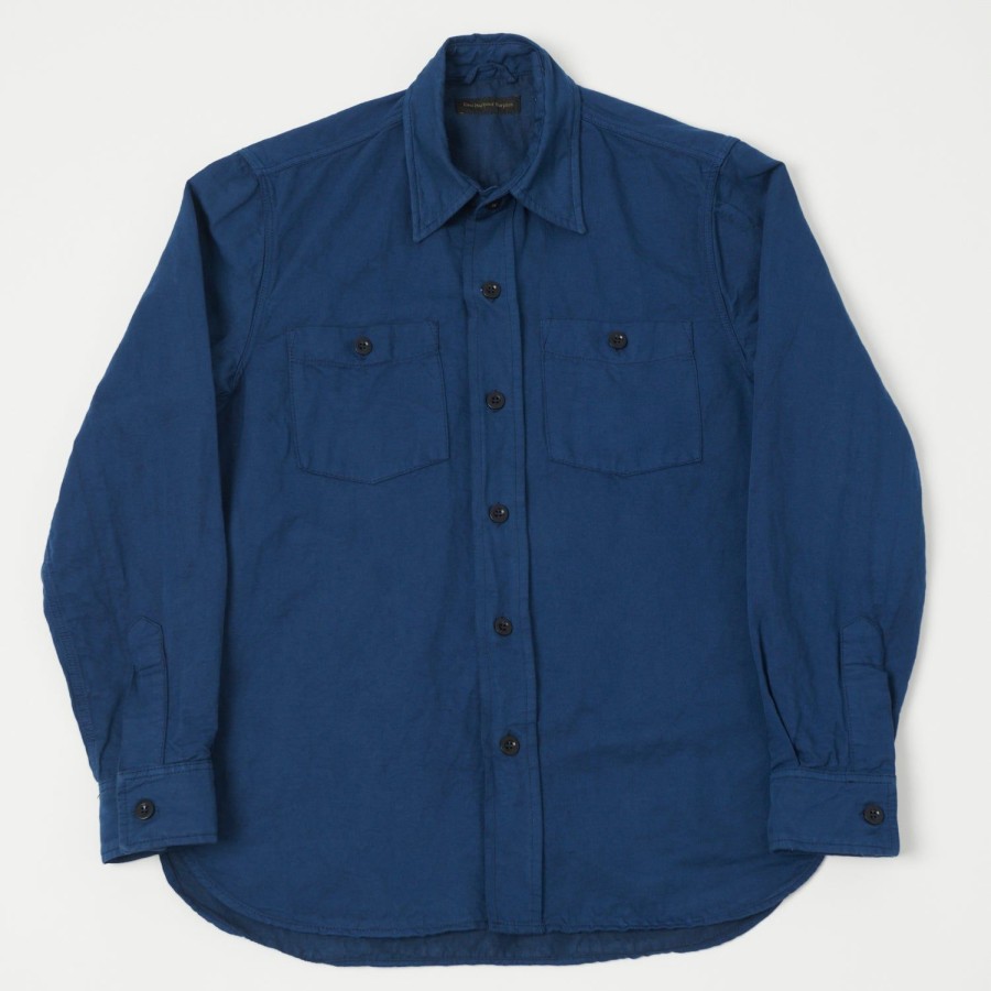 Clothing East Harbour Surplus | East Harbour Surplus 'Dickies 394' Overshirt - Blue