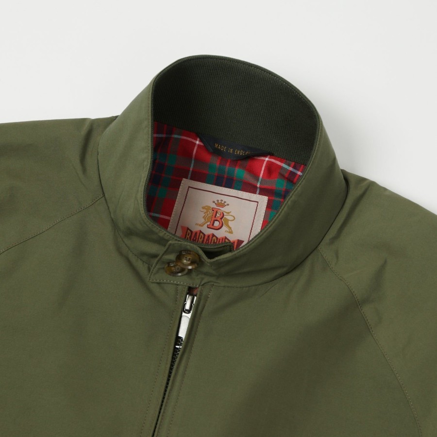 Clothing Baracuta | Baracuta G9 'Baracuta Cloth' Harrington Jacket - Army