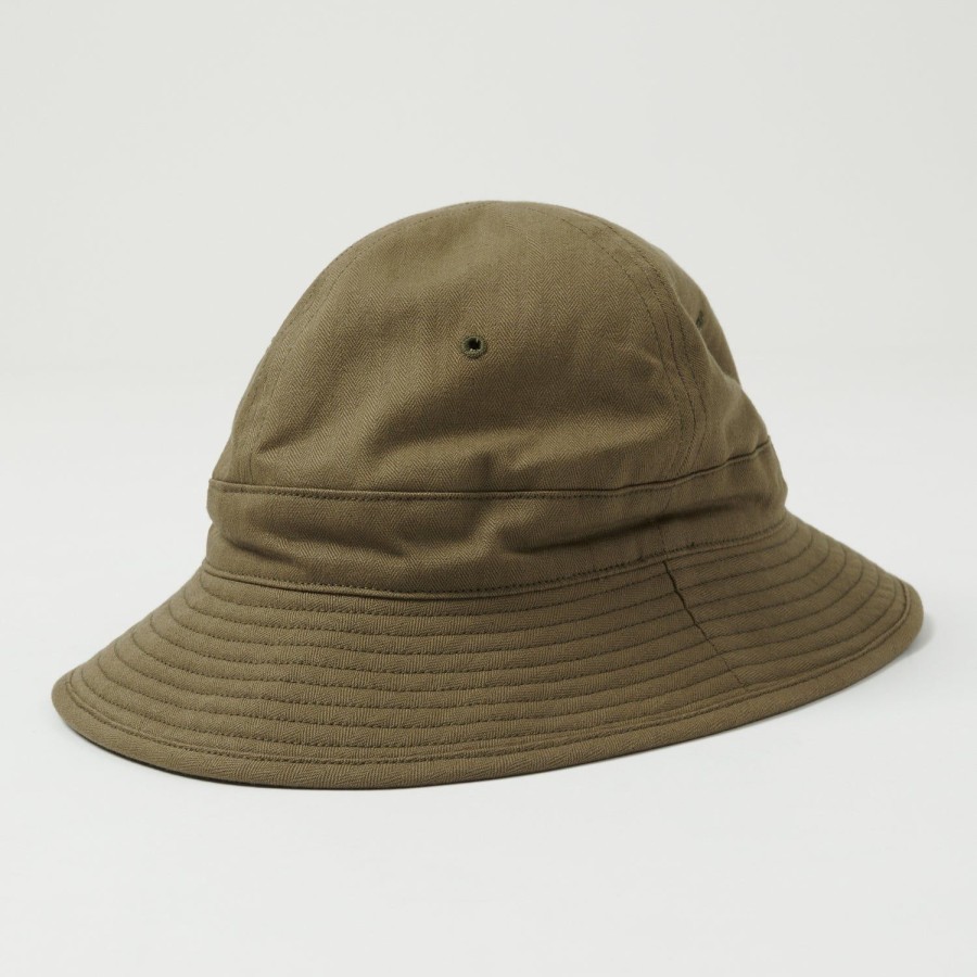 Accessories Warehouse & Co | Warehouse 'Duck Digger' 5200 U.S Army Herringbone Hat - Tan Raw