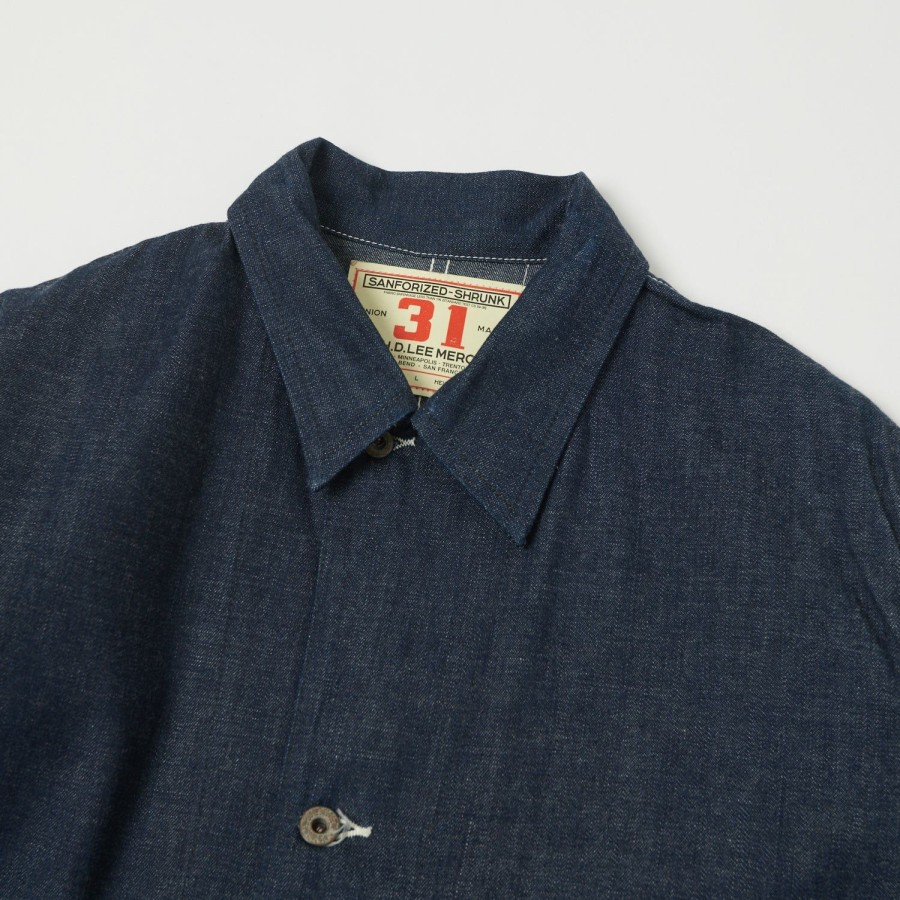 Clothing Lee Archives | Lee Archives Wwii 'Loco' Denim Coverall Jacket - Raw