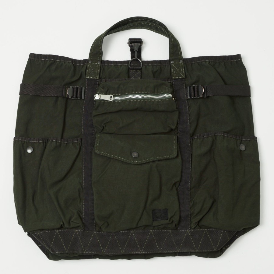 Accessories Porter - Yoshida & Co. | Porter-Yoshida & Co. Crag 2-Way Ruck Sack - Khaki