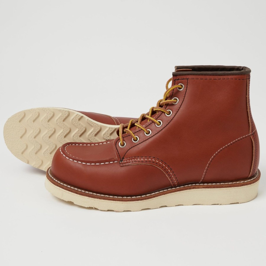 Footwear Red Wing | Red Wing 8131 Moc Toe Boots - Oro Russet