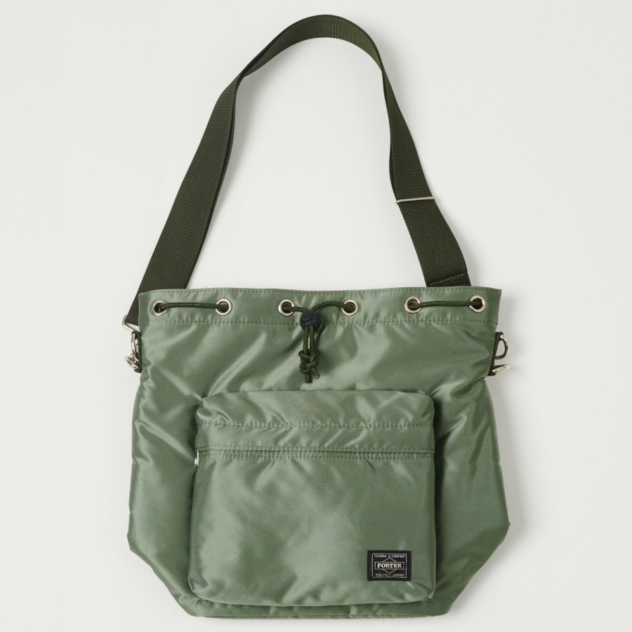 Accessories Porter - Yoshida & Co. | Porter-Yoshida & Co. Large Balloon Sac - Sage Green