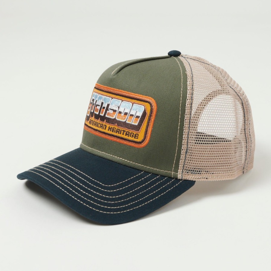 Accessories Stetson | Stetson 7751196-25 'Chrome' Trucker Cap