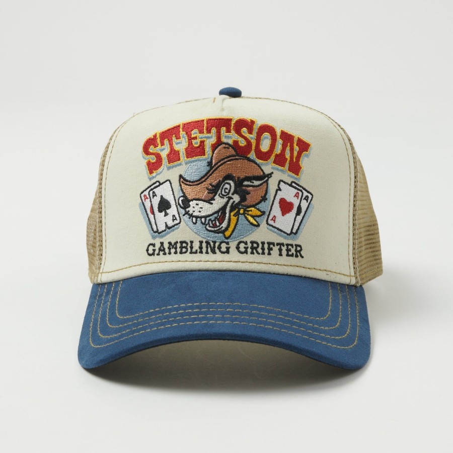 Accessories Stetson | Stetson 7751191-27 'Gambling Grifter' Trucker Cap